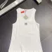 Loewe Anagram Ribbed Tank Top  Essential Luxury Vest in Classic Black and White #A54232