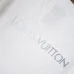 Louis Vuitton Black/White T - Shirt With Rhinestone Logo And Brand Detailing #A54244