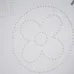 Louis Vuitton Black/White T - Shirt With Rhinestone Logo And Brand Detailing #A54244