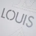 Louis Vuitton Black/White T - Shirt With Rhinestone Logo And Brand Detailing #A54244