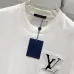 Louis Vuitton T-Shirts 3D Letter Monogram Embroidered Cotton #A48644