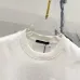 Louis Vuitton T-Shirts 3D Letter Monogram Embroidered Cotton #A48644