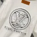 Louis Vuitton T-Shirts 3D Letter Monogram Embroidered Cotton #A48644