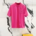 Louis Vuitton T-Shirts 3D Letter Monogram Embroidered Cotton Black/White/Red #A48640