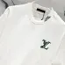 Louis Vuitton T-Shirts Printed Short Sleeve Black/White #A48639