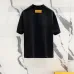 Louis Vuitton T-Shirts Printed Short Sleeve Black/White #A48639