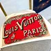 Louis Vuitton T-Shirts Retro Paris Logo Print Luxury Cotton Black/White  #A54211