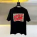 Louis Vuitton T-Shirts Retro Paris Logo Print Luxury Cotton Black/White  #A54211