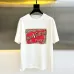 Louis Vuitton T-Shirts Retro Paris Logo Print Luxury Cotton Black/White  #A54211