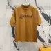 Louis Vuitton T-Shirts for AAAA Louis Vuitton T-Shirts Black/Khaki #A46779
