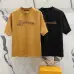Louis Vuitton T-Shirts for AAAA Louis Vuitton T-Shirts Black/Khaki #A46779