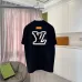 Louis Vuitton T-Shirts for AAAA Louis Vuitton T-Shirts  Black/Purple/Grey/Green #A54174