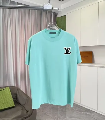 Louis Vuitton T-Shirts for AAAA Louis Vuitton T-Shirts  Black/Purple/Grey/Green #A54174