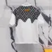 Louis Vuitton T-Shirts for AAAA Louis Vuitton T-Shirts Black/White #A46735