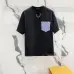 Louis Vuitton T-Shirts for AAAA Louis Vuitton T-Shirts Black/White #A46764