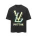 Louis Vuitton T-Shirts for AAAA Louis Vuitton T-Shirts Black/White #A49045