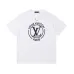 Louis Vuitton T-Shirts for AAAA Louis Vuitton T-Shirts Black/White #A49696