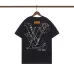 Louis Vuitton T-Shirts for AAAA Louis Vuitton T-Shirts Black/White #A49941