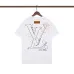 Louis Vuitton T-Shirts for AAAA Louis Vuitton T-Shirts Black/White #A49941