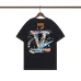 Louis Vuitton T-Shirts for AAAA Louis Vuitton T-Shirts Black/White #A49942