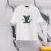 Louis Vuitton T-Shirts for AAAA Louis Vuitton T-Shirts Black/White #A50034