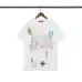 Louis Vuitton T-Shirts for AAAA Louis Vuitton T-Shirts Black/White #A50212