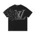 Louis Vuitton T-Shirts for AAAA Louis Vuitton T-Shirts Black/White #A50214