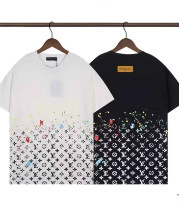 Louis Vuitton T-Shirts for AAAA Louis Vuitton T-Shirts Black/White #A53794