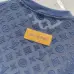 Louis Vuitton T-Shirts for AAAA Louis Vuitton T-Shirts Black/White/Blue #A46758