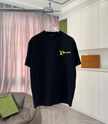 Louis Vuitton T-Shirts for AAAA Louis Vuitton T-Shirts Black/White/Blue/Red #A53893