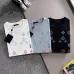 Louis Vuitton T-Shirts for AAAA Louis Vuitton T-Shirts Black/White/Grey #A53796