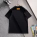 Louis Vuitton T-Shirts for AAAA Louis Vuitton T-Shirts Black/White/Grey #A53796