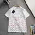 Louis Vuitton T-Shirts for AAAA Louis Vuitton T-Shirts Black/White/Grey #A53796