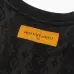 Louis Vuitton T-Shirts for AAAA Louis Vuitton T-Shirts Black/White/Khaki #A46788