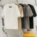 Louis Vuitton T-Shirts for AAAA Louis Vuitton T-Shirts Black/White/Khaki/Grey #A46755