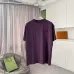 Louis Vuitton T-Shirts for AAAA Louis Vuitton T-Shirts Black/White/Purple #A53336