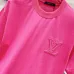 Louis Vuitton T-Shirts for AAAA Louis Vuitton T-Shirts Black/White/Red #A53035