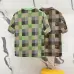 Louis Vuitton T-Shirts for AAAA Louis Vuitton T-Shirts Plaid Print #A46777
