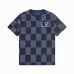Louis Vuitton T-Shirts for AAAA Louis Vuitton T-Shirts Plaid Print #A46789
