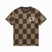 Louis Vuitton T-Shirts for AAAA Louis Vuitton T-Shirts Plaid Print #A46789