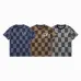 Louis Vuitton T-Shirts for AAAA Louis Vuitton T-Shirts Plaid Print #A46789