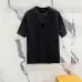 Louis Vuitton T-Shirts for AAAA Louis Vuitton T-Shirts Pure black Pure white #A46765