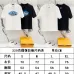 Louis Vuitton T-Shirts for AAAA Louis Vuitton T-Shirts Weight:320g Black/White #A53036