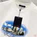 Louis Vuitton T-Shirts for AAAA Louis Vuitton T-Shirts Weight:320g Black/White #A53036