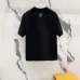 Louis Vuitton T-Shirts for AAAA Louis Vuitton T-Shirts Weight:320g Black/White #A53036