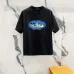 Louis Vuitton T-Shirts for AAAA Louis Vuitton T-Shirts Weight:320g Black/White #A53036