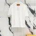 Louis Vuitton T-Shirts for AAAA Louis Vuitton T-Shirts Weight:320g Black/White #A53037