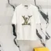 Louis Vuitton T-Shirts for AAAA Louis Vuitton T-Shirts Weight:320g Black/White #A53039