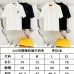 Louis Vuitton T-Shirts for AAAA Louis Vuitton T-Shirts Weight:320g Black/White #A53040
