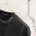 Louis Vuitton T-Shirts for AAAA Louis Vuitton T-Shirts Weight:320g Black/White #A53040